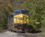 CSX 380 with a trainload of Georges Creek coal